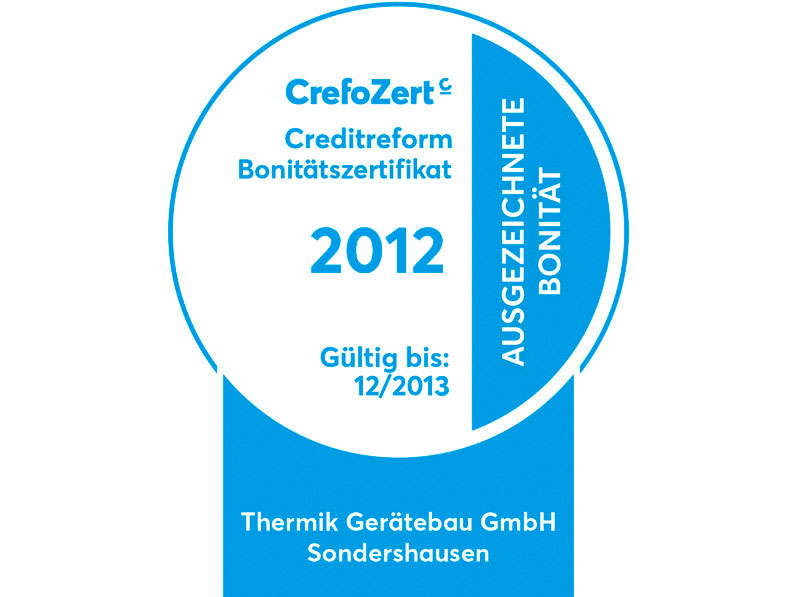 "Crefozert" 2012 | Thermik Gerätebau GmbH